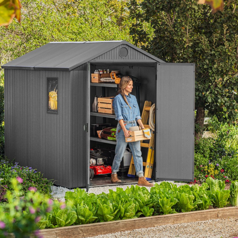 Darwin 6x8ft (1.9m x 2.4m) Shed