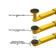 Atlas 9KBPX 9,000 lb Baseplate 2 Post Vehicle Lift