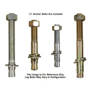 Atlas 9KBPX 9,000 lb Baseplate 2 Post Vehicle Lift