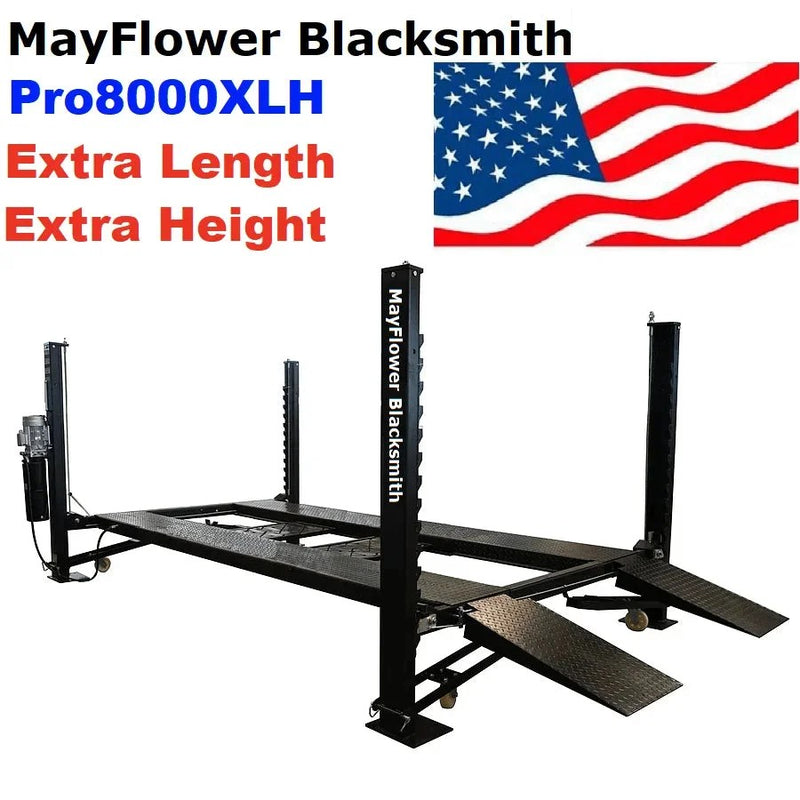Mayflower Blacksmith Pro8000XLH 3629 kg 4-Post Car Lift