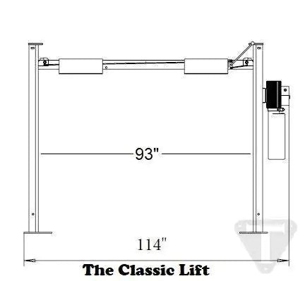 Triumph NSS-8 8,000 lb 4 Post Car Lift