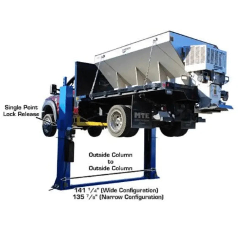 Atlas BP12000X Commercial Grade 12,000 lb Capacity 2 Post Baseplate Lift