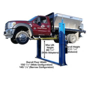 Atlas BP12000X Commercial Grade 12,000 lb Capacity 2 Post Baseplate Lift