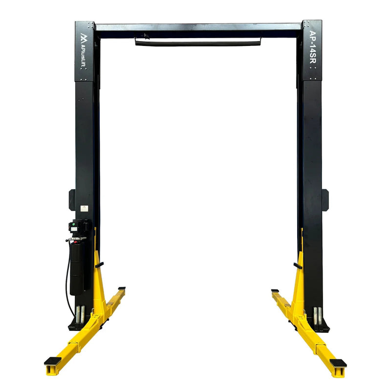 APlusLift AP-14SR 2-Post Overhead Car Lift Single Release Direct Drive 6350 kg