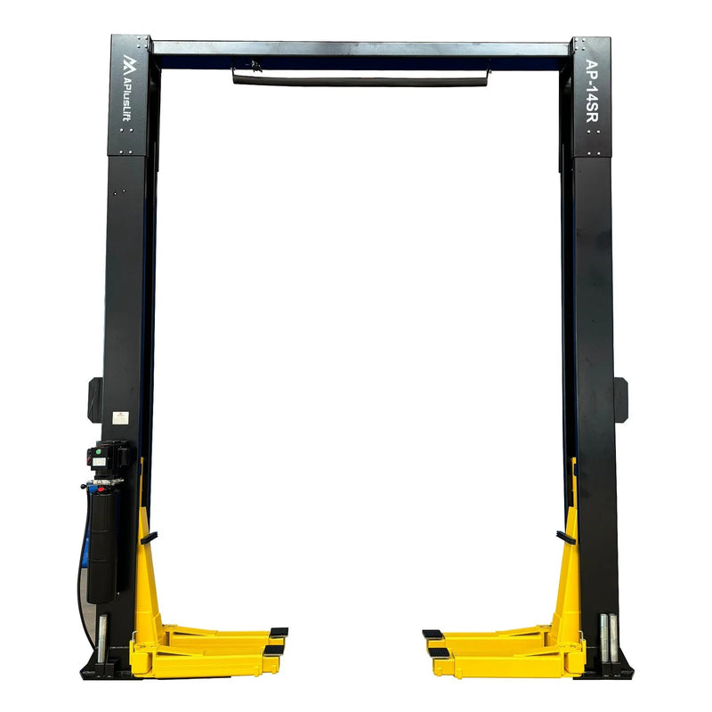 APlusLift AP-14SR 2-Post Overhead Car Lift Single Release Direct Drive 6350 kg