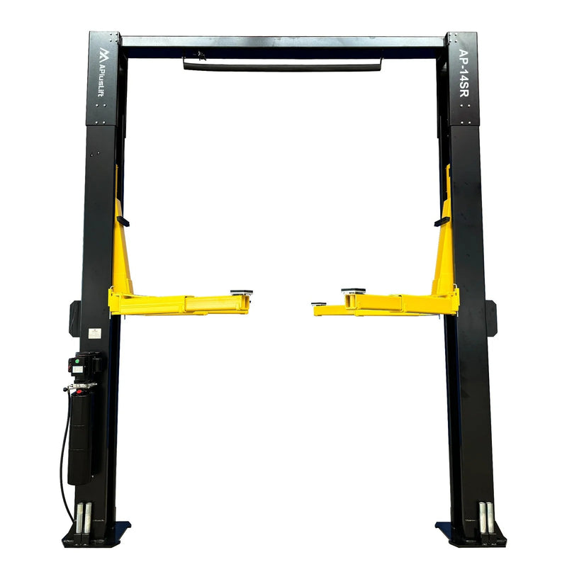 APlusLift AP-14SR 2-Post Overhead Car Lift Single Release Direct Drive 6350 kg