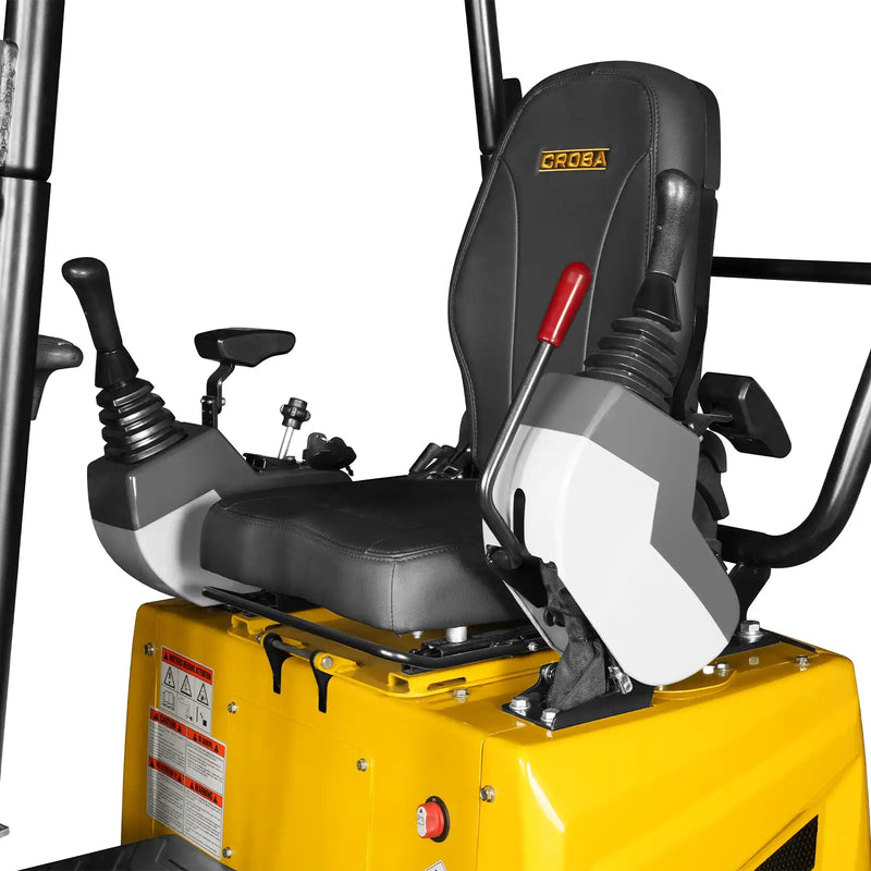 Mini Compact Excavator Kubota D722 Engine, 65.7” Max. Digging Depth, 2700 LBS Operating Weight, MEC12