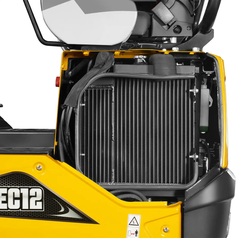 Mini Compact Excavator Kubota D722 Engine, 65.7” Max. Digging Depth, 2700 LBS Operating Weight, MEC12